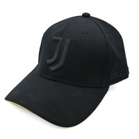 CAPPELLINO POLIESTERE CON VISIERA LOGO GIALLO JUVENTUS