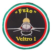 PATCH DISTINTIVO RICAMATA DA CUCIRE Dia 80 MM 936 FUKO VELTRO 1
