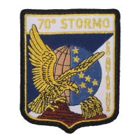 PATCH DISTINTIVO RICAMATO CON VELCRO 75X95 MM 70 STORMO