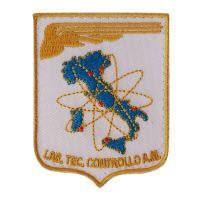 PATCH DISTINTIVO RICAMATO CON VELCRO 45X60 MM LABORATORIO TECNICO CONTRO