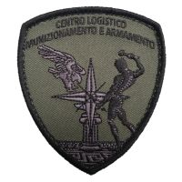 PATCH DISTINTIVO BASSA VISIBILITA RICAMATO CON VELCRO 8X7 CM CE.LO.MA.