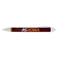 PENNA IN PLASTICA LOGO UFFICIALE E SCRITTA AS ROMA