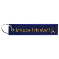 PORTACHIAVI IN STOFFA RICAMATO FRECCE TRICOLORI, DIMENSIONI 135X30 MM