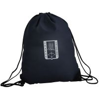 ZAINETTO PREMIUM GYMSAC BLU NAVY F.T. IN POLIESTERE 210D, CAPACITA' 11 L FRECCE TRICOLORI