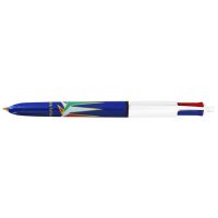 PENNA IN PLASTICA, REFIL 4 COLORI: BLU, ROSSO, NERO E VERDE FRECCE TRICOLORI