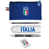 KIT SCRITTURA COMPOSTO DA 1 RIGHELLO,1 MATITA,1 GOMMA,1 PENNA,1 PORTAPEN