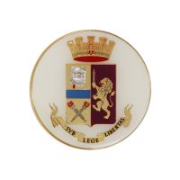 FERMACARTE CON STEMMA ARALDICO POLIZIA DI STATO ? 8 CM