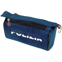 PORTAPENNE PORTATUTTO A DOPPIA ZIP CON STAMPA POLIZIA DI STATO
