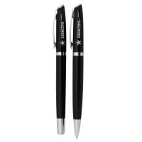 SET PENNA A SFERA E ROLLER NERA