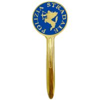 TAGLIACARTE PALETTA SMALTATO POLIZIA STRADALE