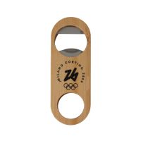 Apribottiglie Acciaio Bamb? H 105 Mm Olympic Emblema Monocromatico Nero