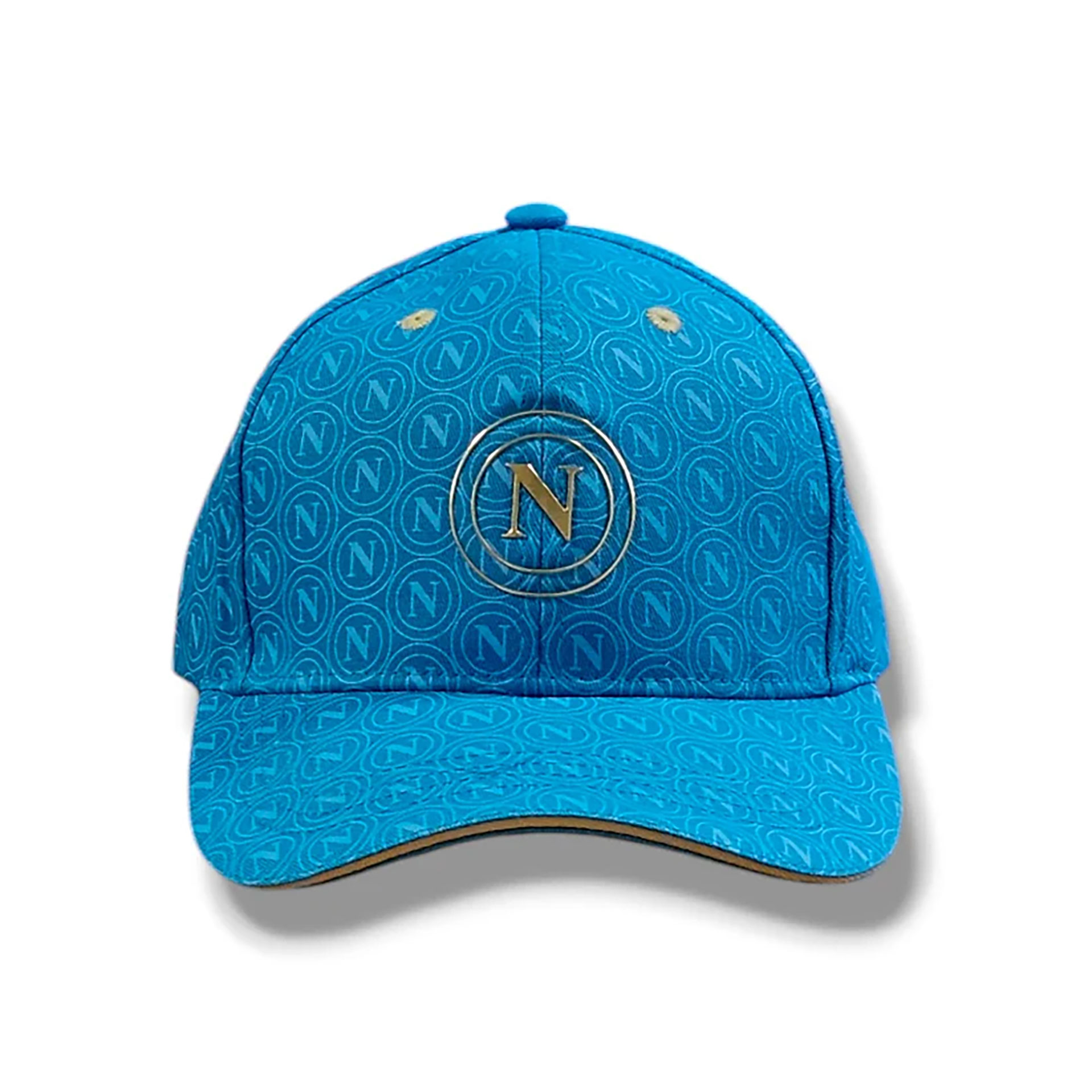 CAPPELLINO COTONE BASEBALL NAPOLI AZZURRO