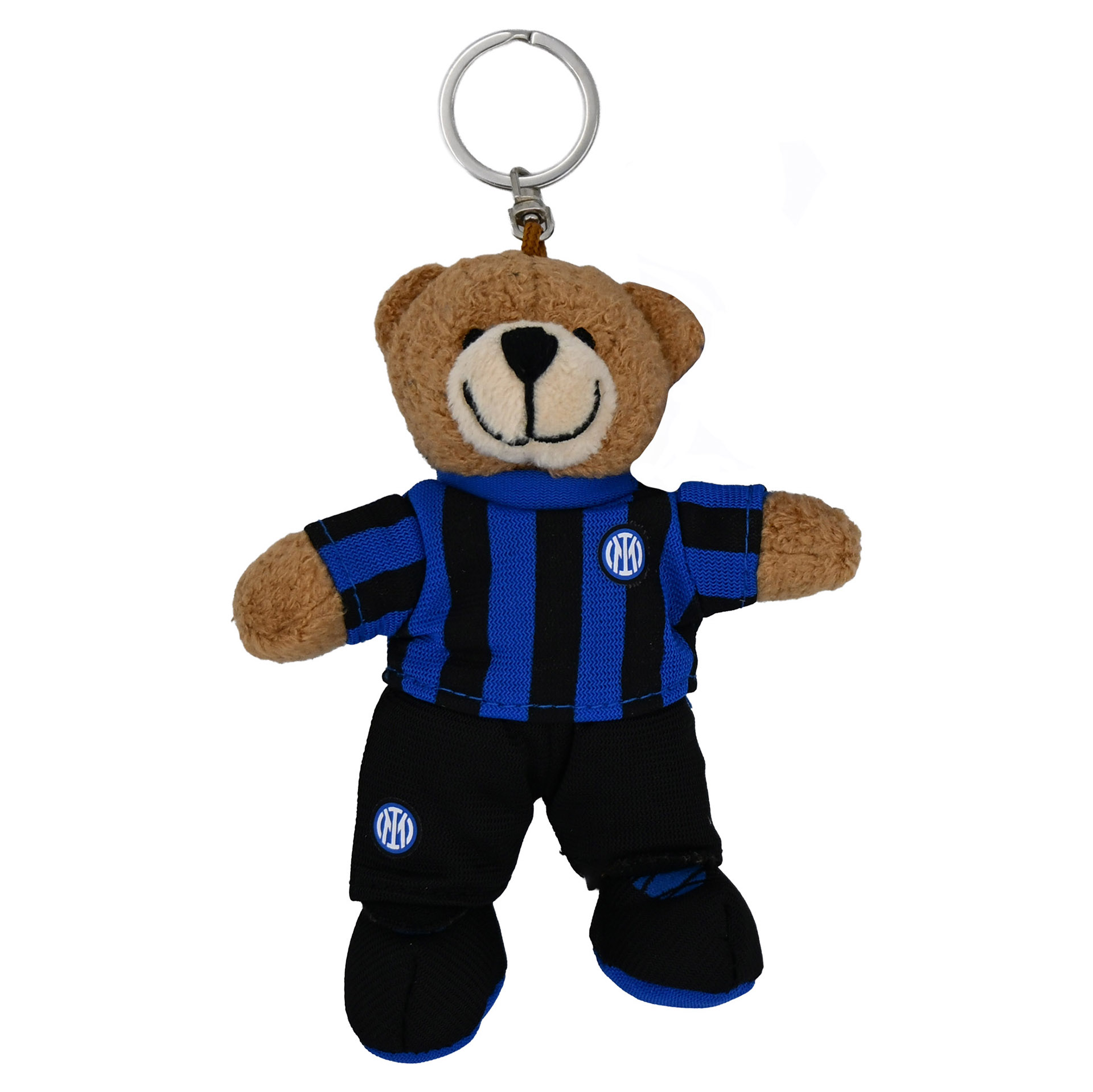 PORTACHIAVI ORSO MAGLIA SCRISCE INTER 10 CM