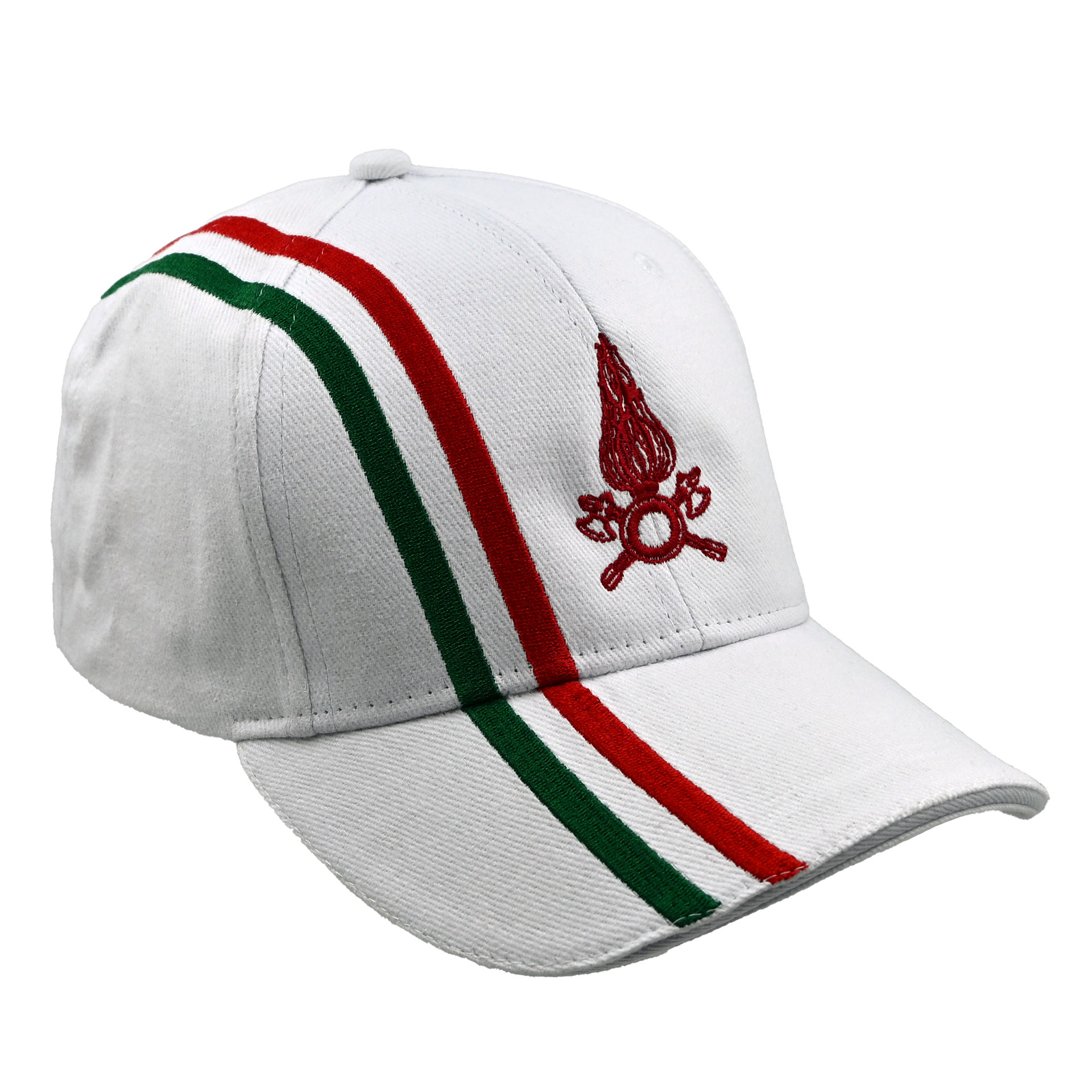 CAPPELLINO IN COTONE BIANCO VIGILI DEL FUOCO TGLIA UNICA