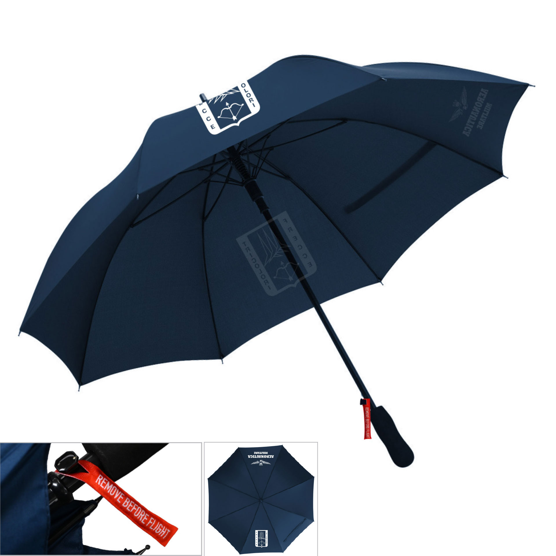 OMBRELLO AUTOMATICO WINDPROOF BLU FRECCE TRICOLORI