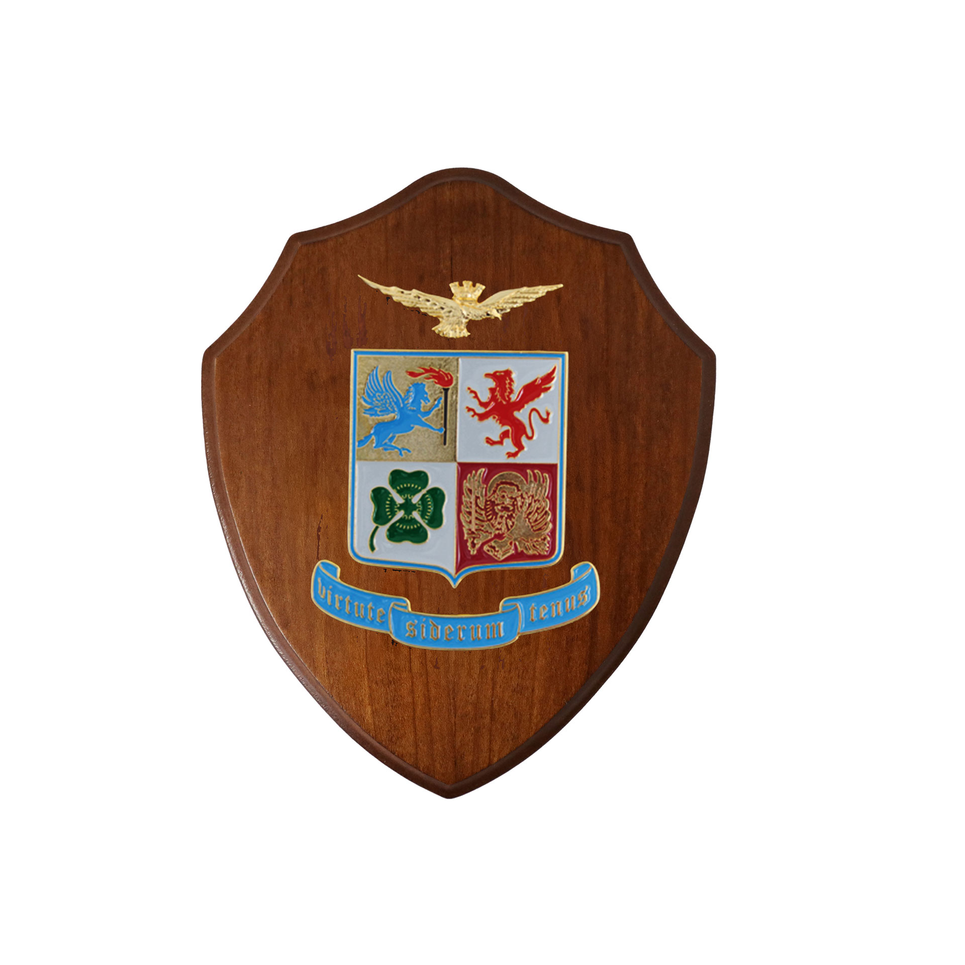 CREST MEDIO IN METALLO SMALTATO CON STEMMA A.M.