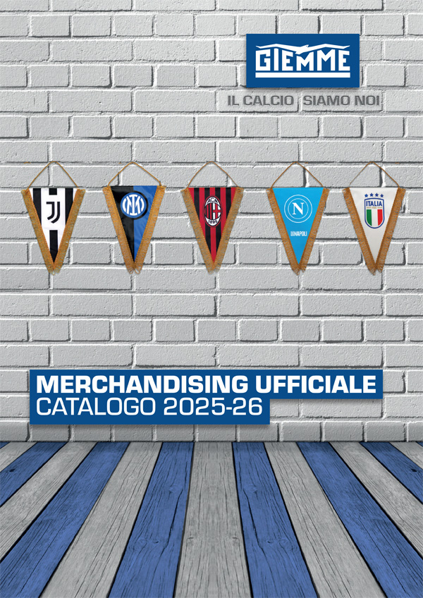 CALCIO catalogo 25-26 juve inter milan napoli figc