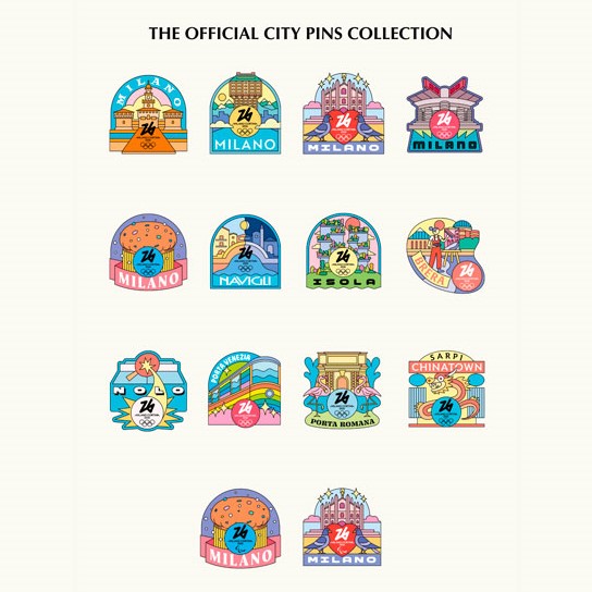 Esplora Milano con le Spille Ufficiali dei Quartieri – Milano Cortina 2026
